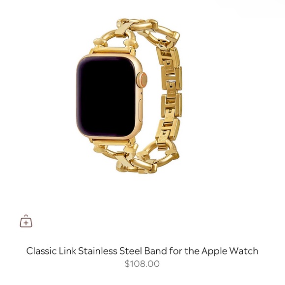 NEW Goldenerre Classic Link Apple Band - Gold 45mm - Picture 8 of 8